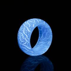 Glow Crackle Ring