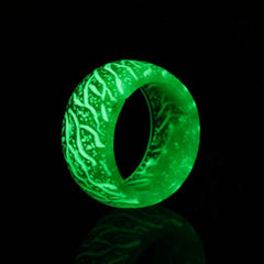 Glow Crackle Ring