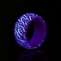 Glow Crackle Ring