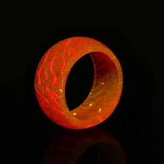 Glow Crackle Ring