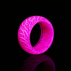 Glow Crackle Ring