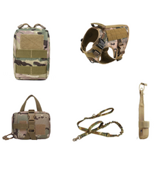 Tactical Dog Harness and Leash